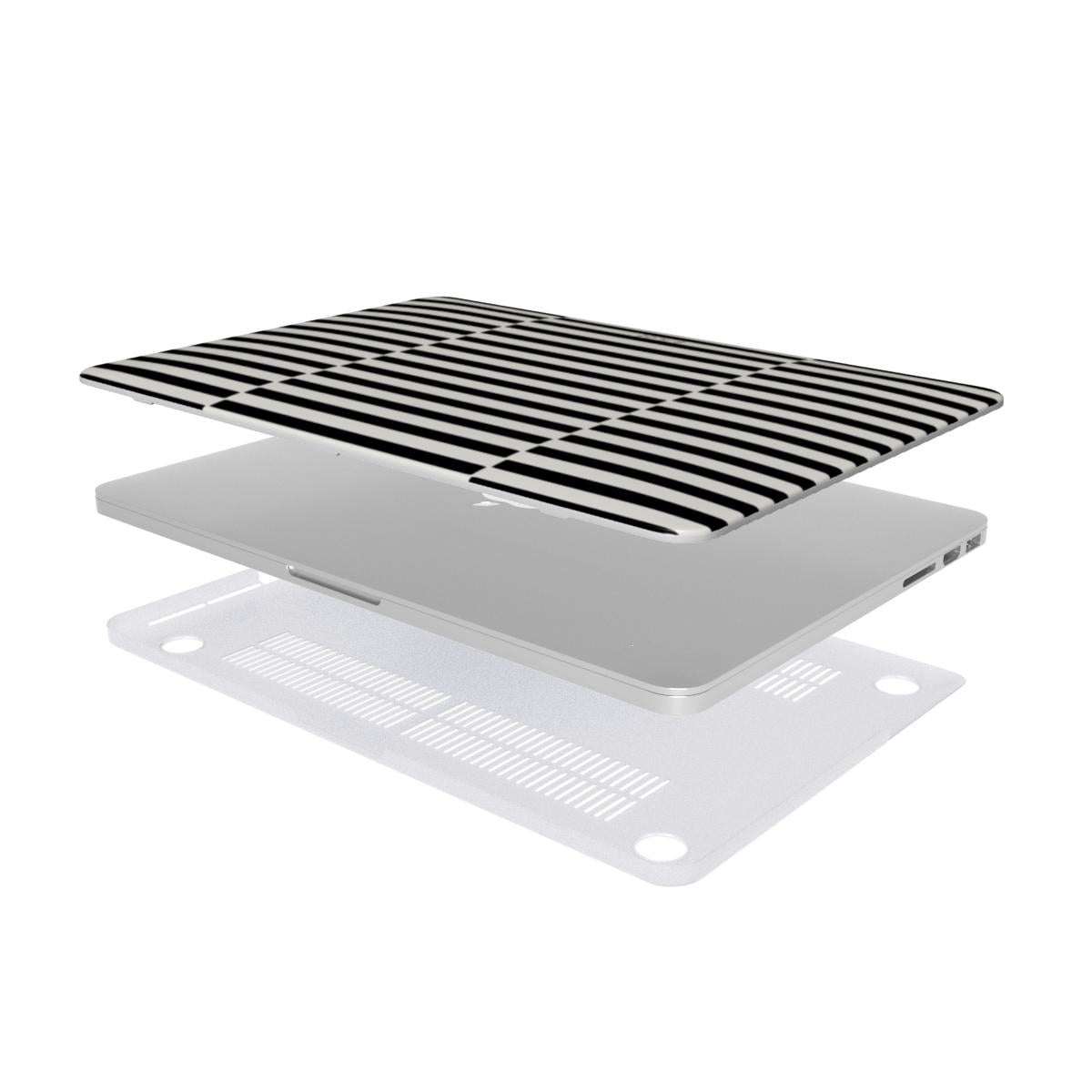 B&W GEOMETRIC MacBook Case