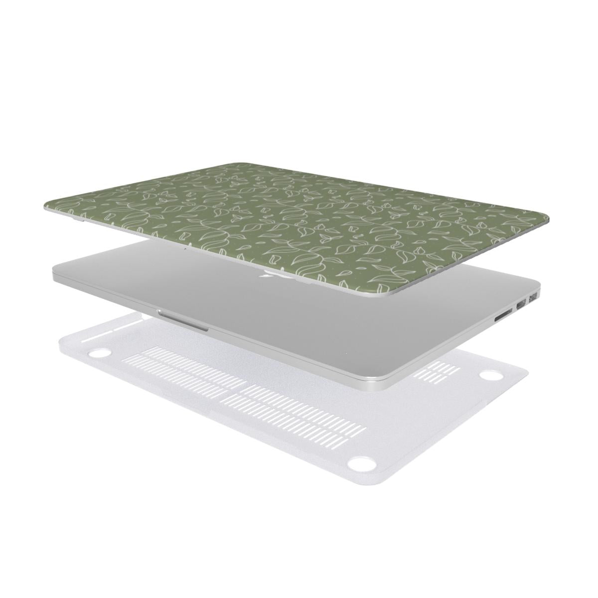 BRANCHES - GREEN MacBook Case