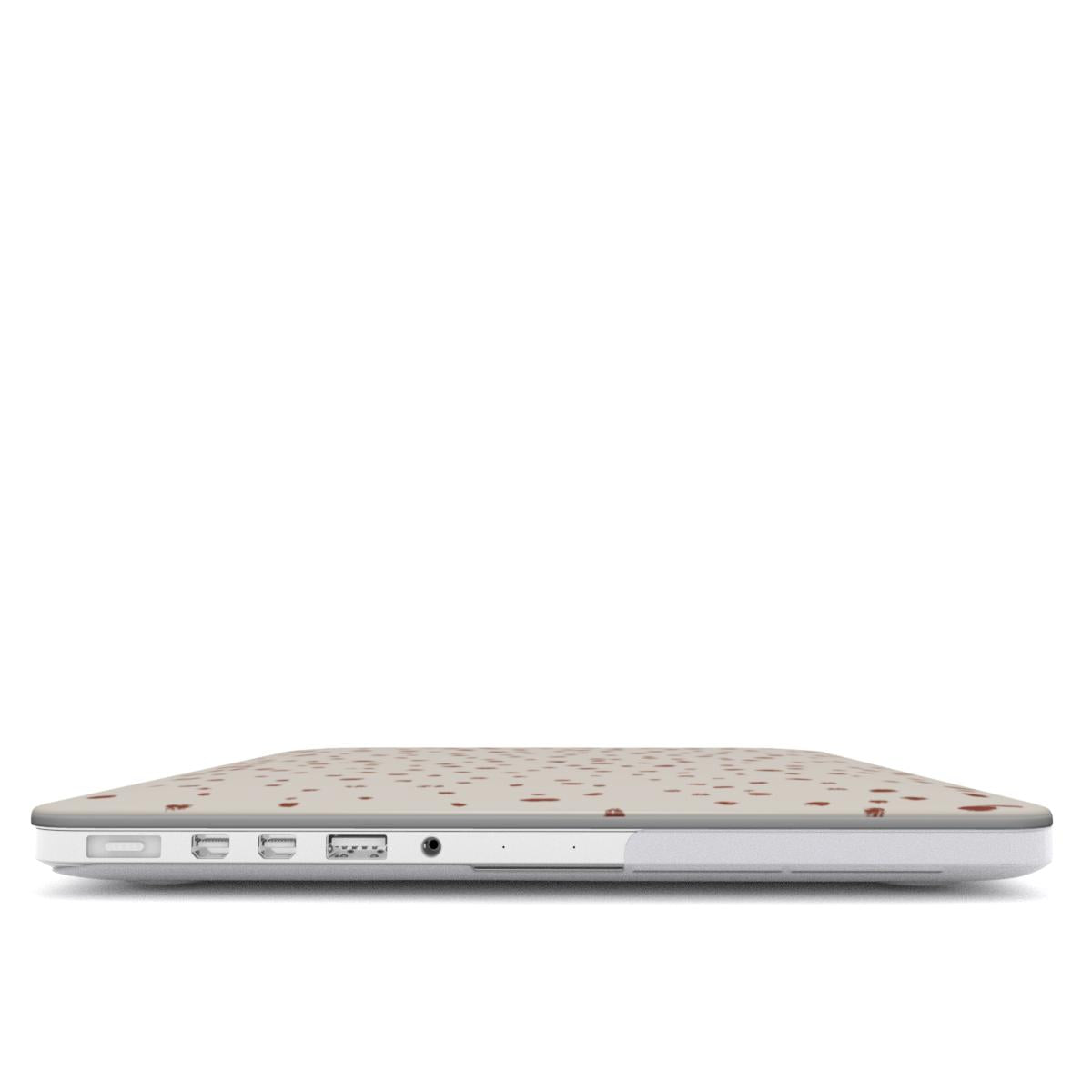 BROWN PAINT MacBook Case