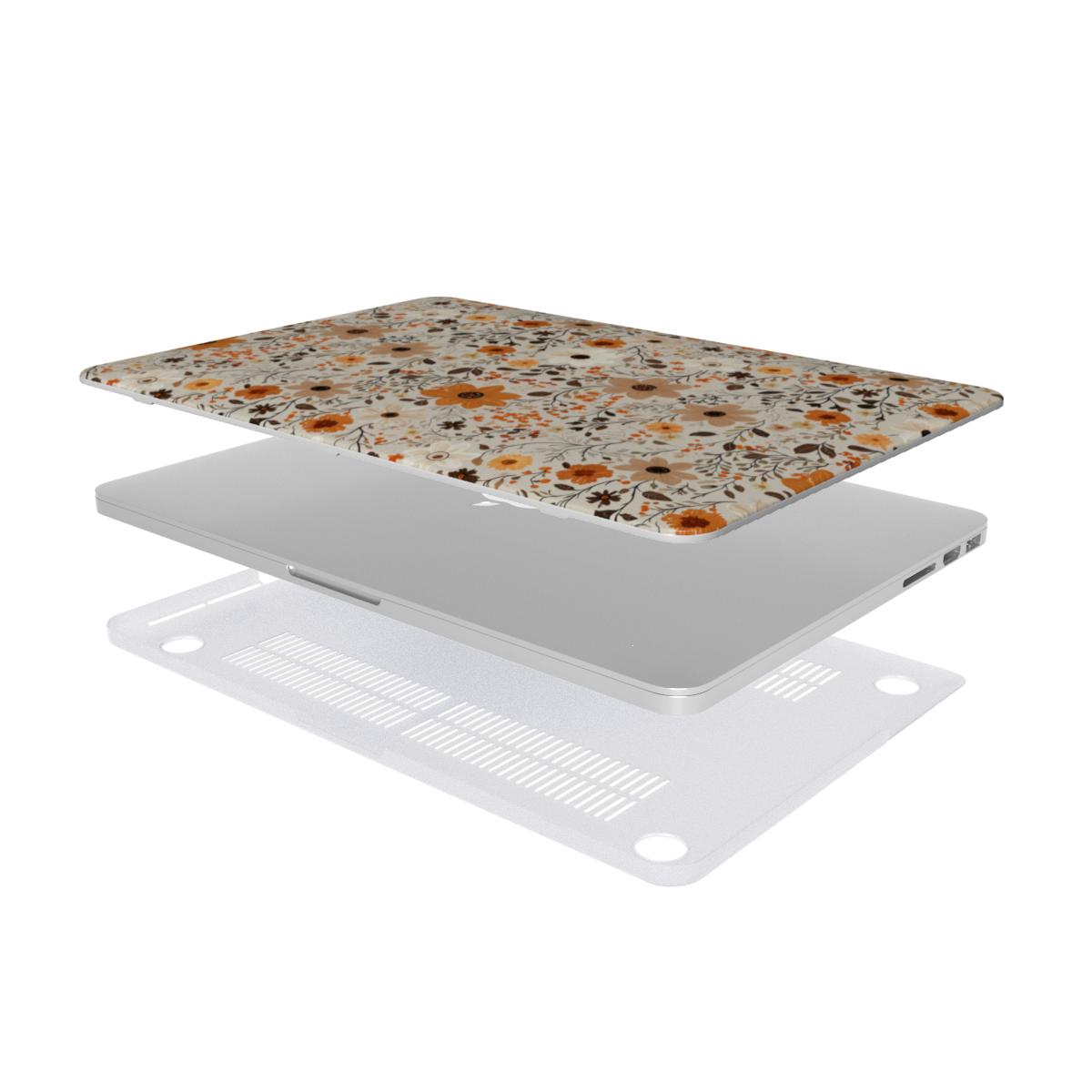 FALL FLOWERS MacBook Case