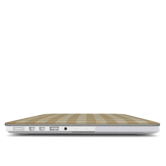 BEIGE SOFT SCARF MacBook Case