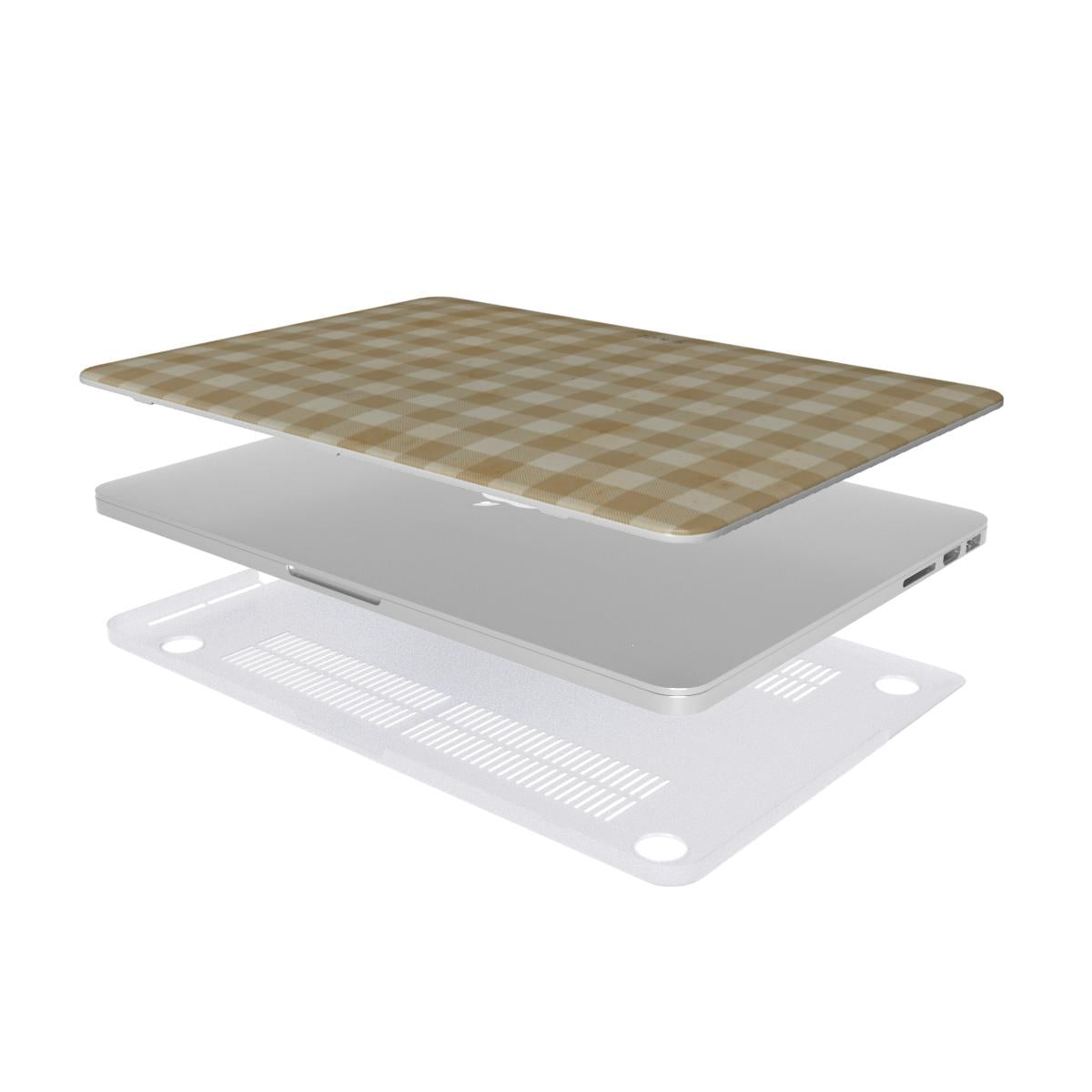 BEIGE SOFT SCARF MacBook Case