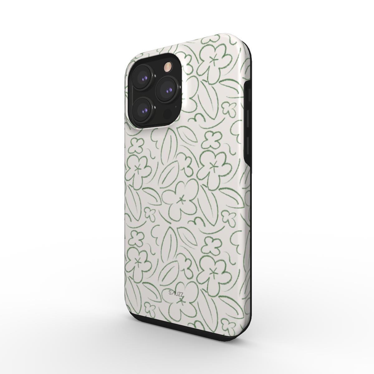 FLOWER DOODLE - GREEN