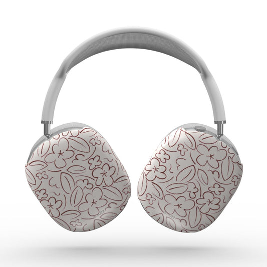 FLOWER DOODLE – RED AirPods Max Case