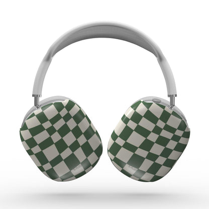GREEN CHECKER ILLUSION AirPods Max Case