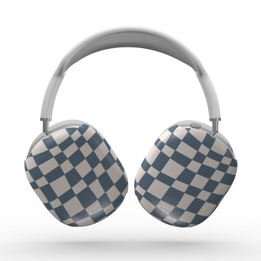 BLUE CHECKER ILLUSION AirPods Max Case