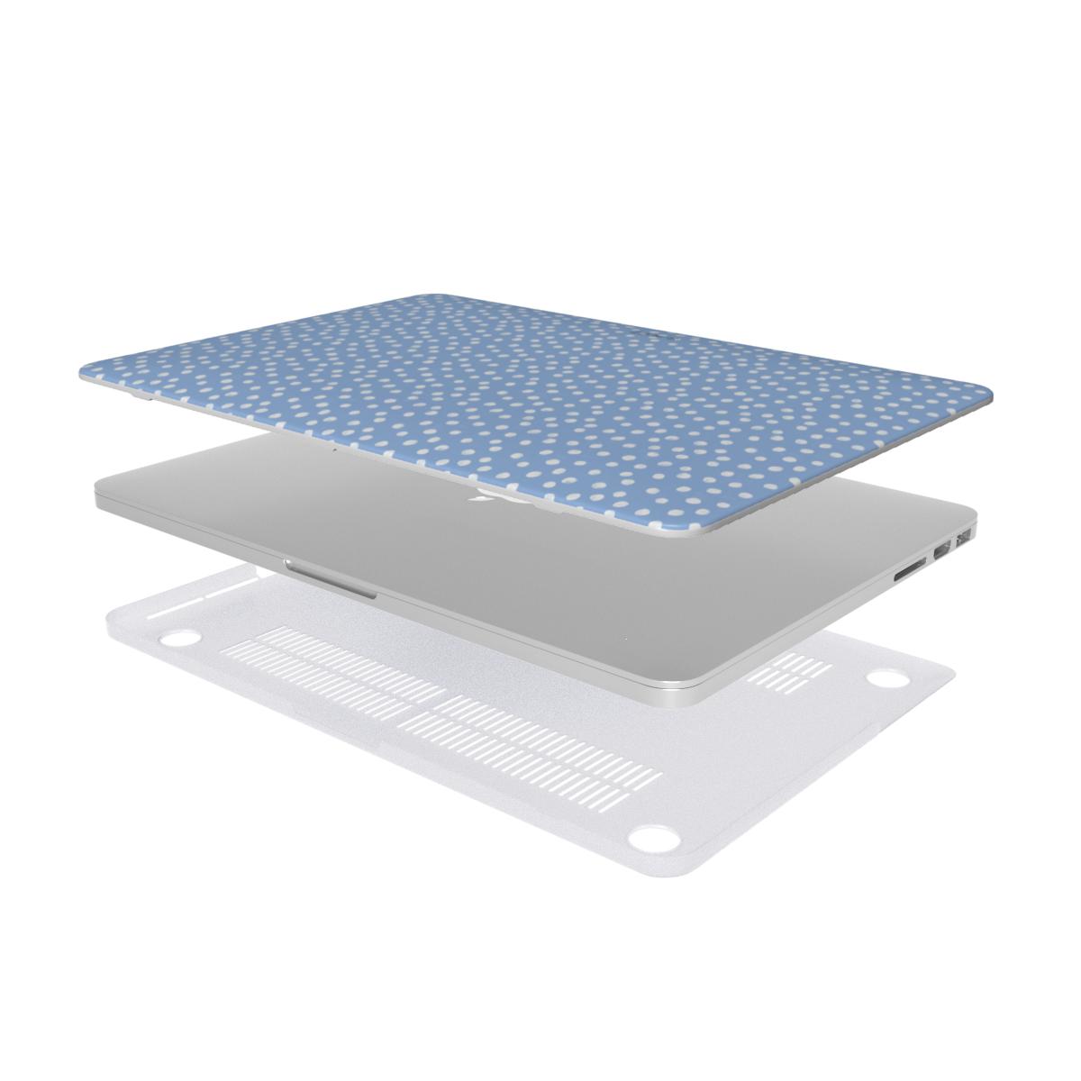 BLUE CONFETTI MacBook Case