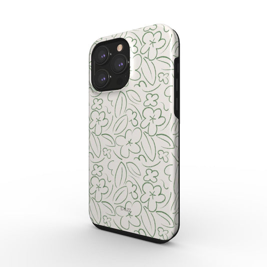 FLOWER DOODLE - GREEN